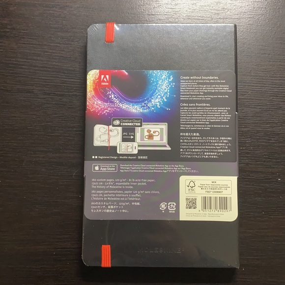 🚀NWT 🚀Moleskine Smart Notebook. Turn your drawing into digital files. - Picture 4 of 7